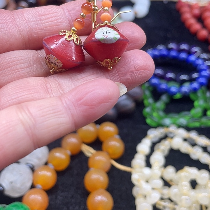 玛瑙/玉髓未镶嵌颈饰