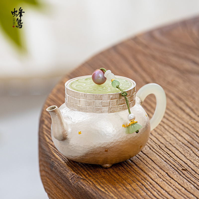 【纳兰活动套组】蜂鸟工坊 素小姐 洒金弯嘴小壶套组 SXJA1038