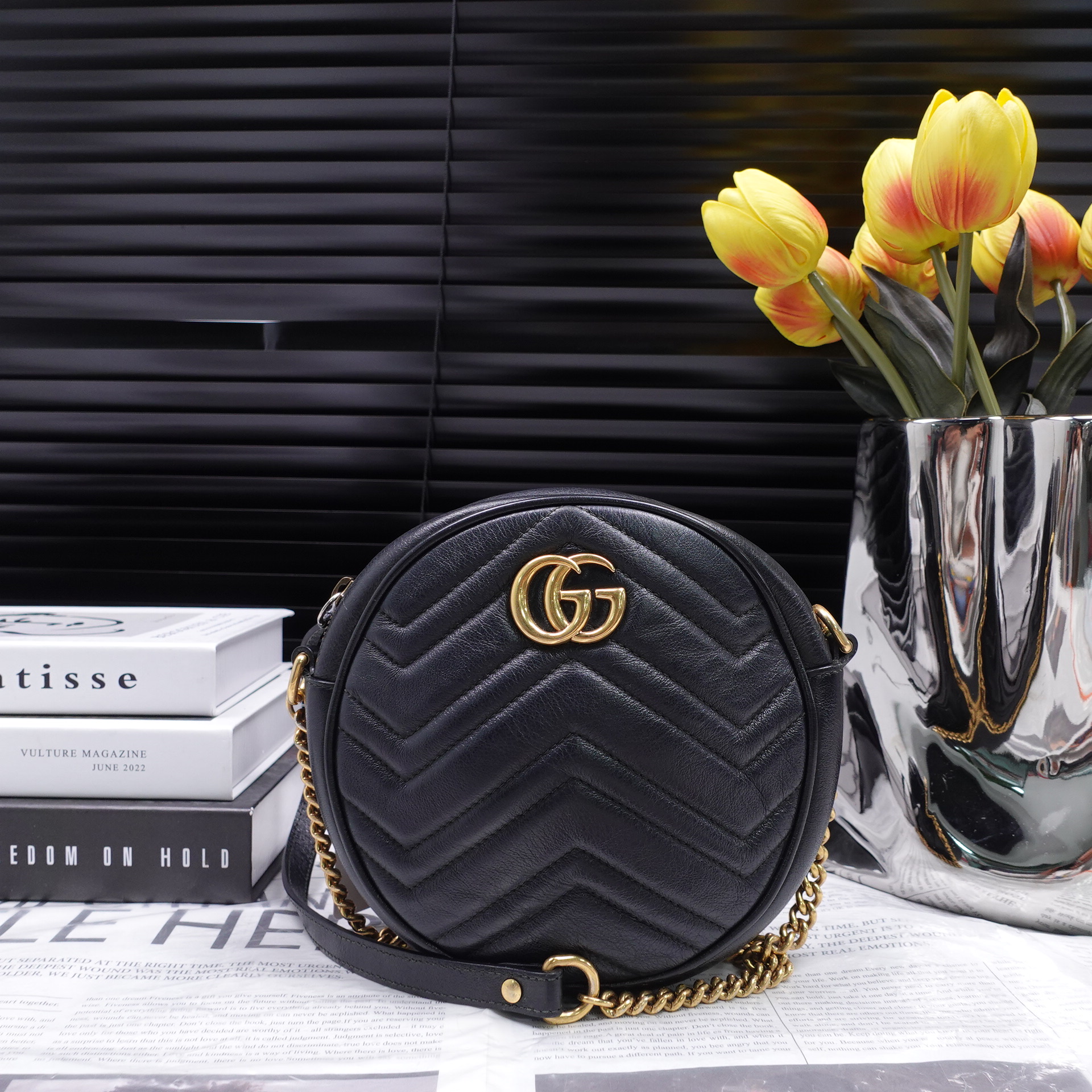 95新 GUCCI/古驰 单肩包/T10324112