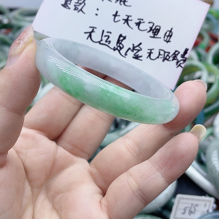 玻璃非金属手镯黑色