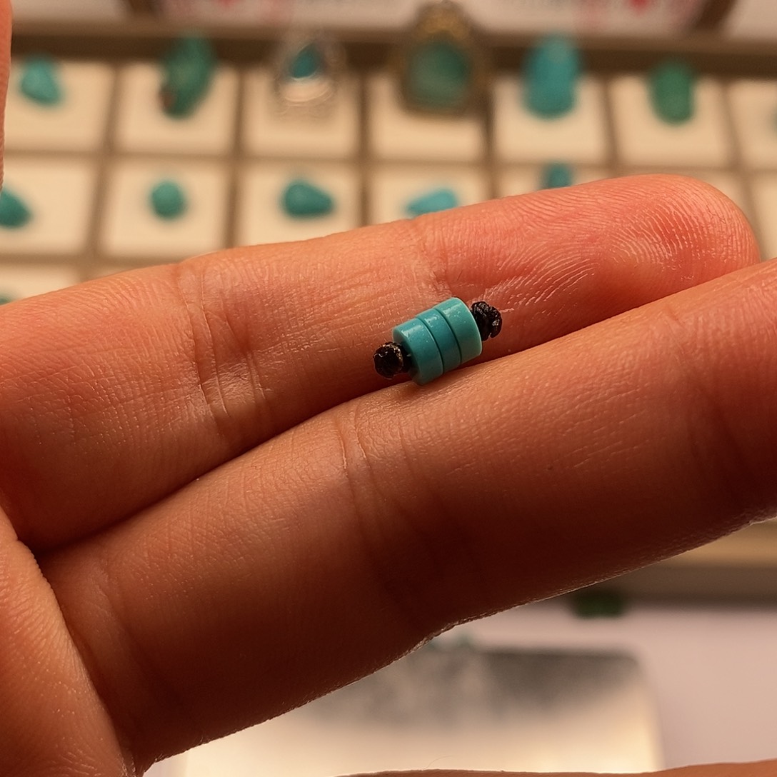 绿松石发饰未镶嵌