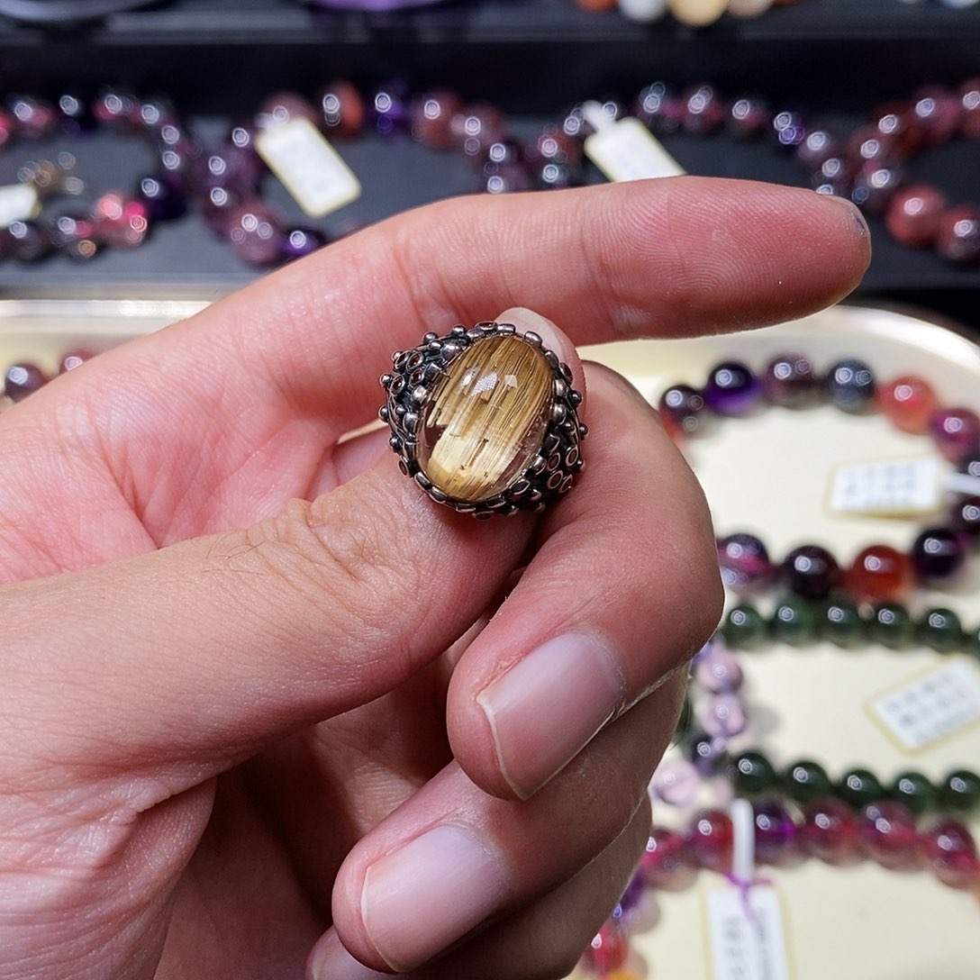 未镶嵌手链水晶月***人