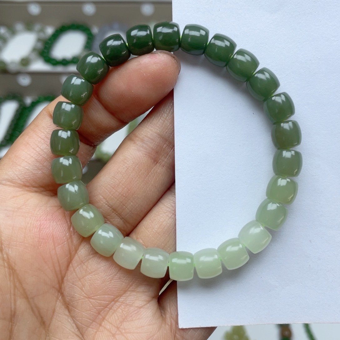 和田玉手链未镶嵌