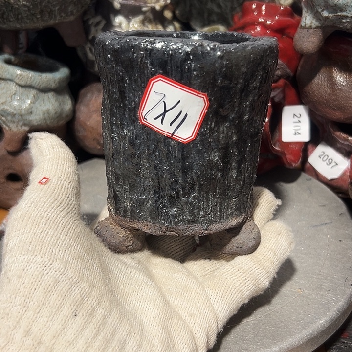 粗陶花盆制作就这样的