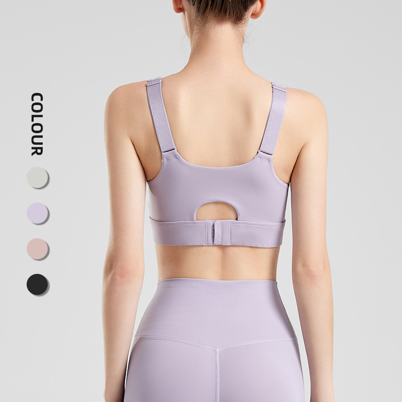 胖mm大码运动内衣女高强度防震防下垂跑步健身减震瑜伽速干文胸衣
