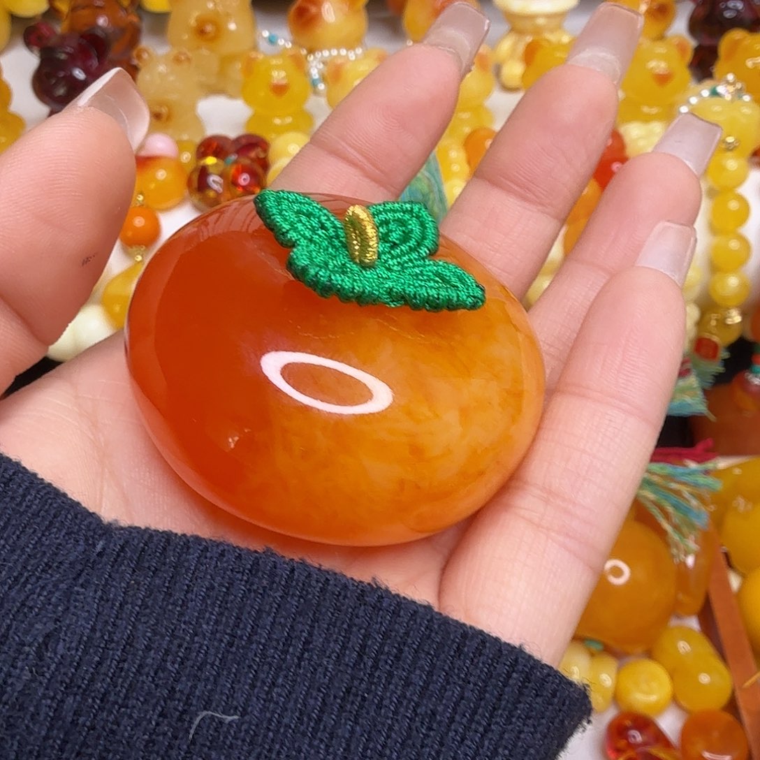 温***暖非金属蜜糖红事事如意0140