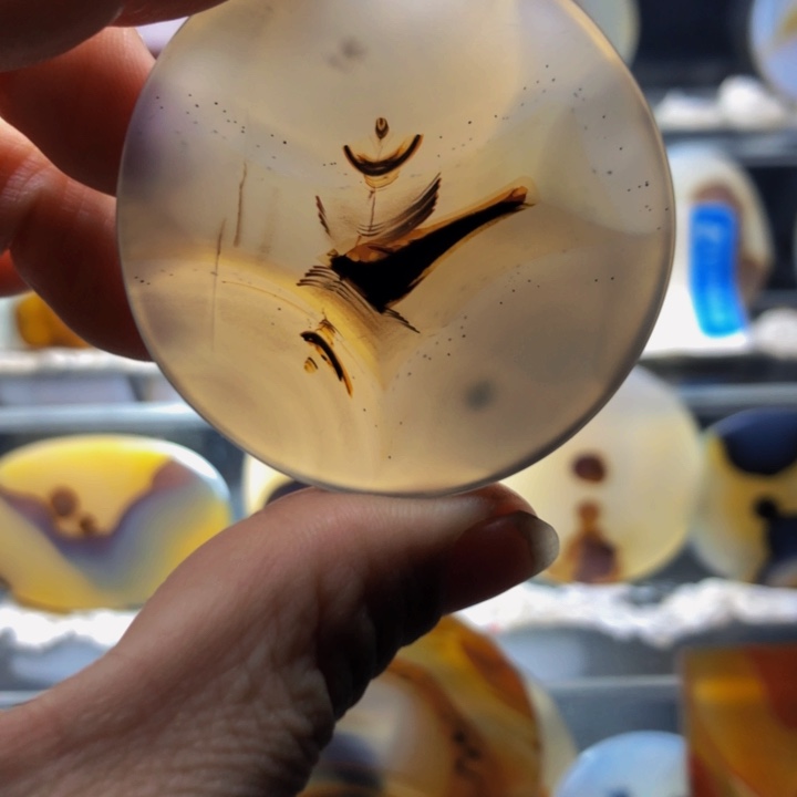 合金玛瑙/玉髓珠宝奇石121