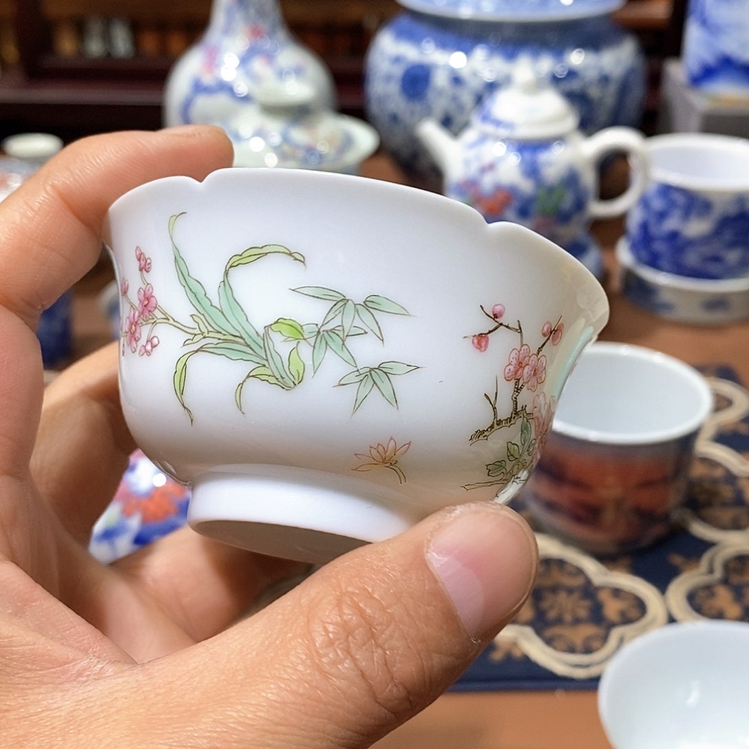 瓷片景德镇旭日堂陶瓷