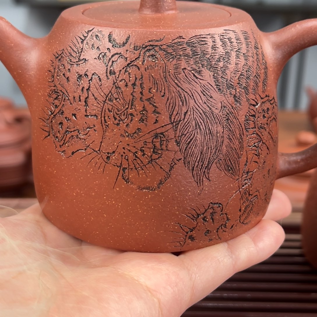 紫砂茶壶八***十18585848458455