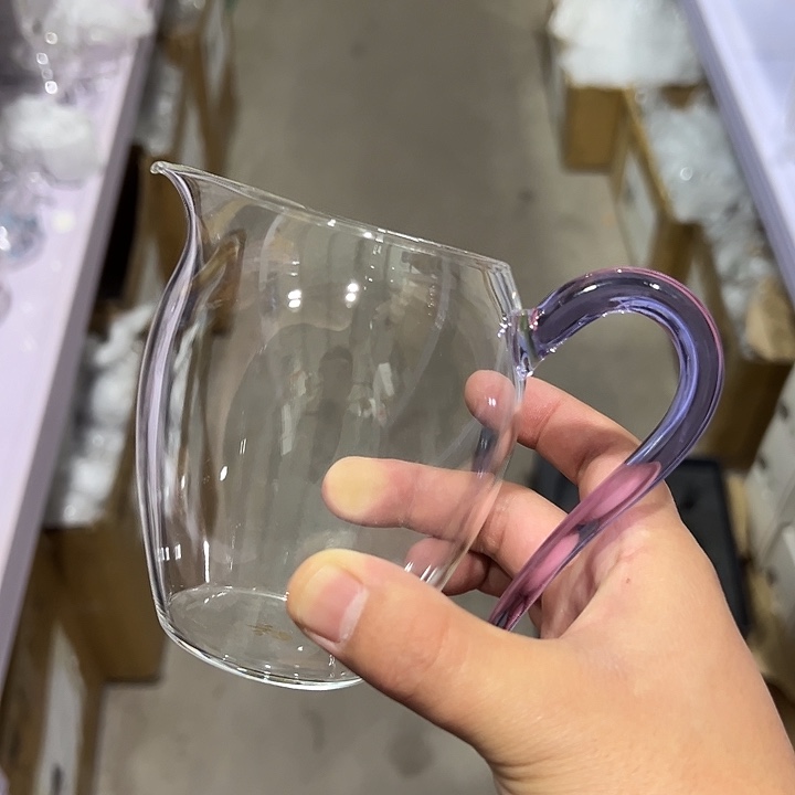 怡然公道杯 紫色 