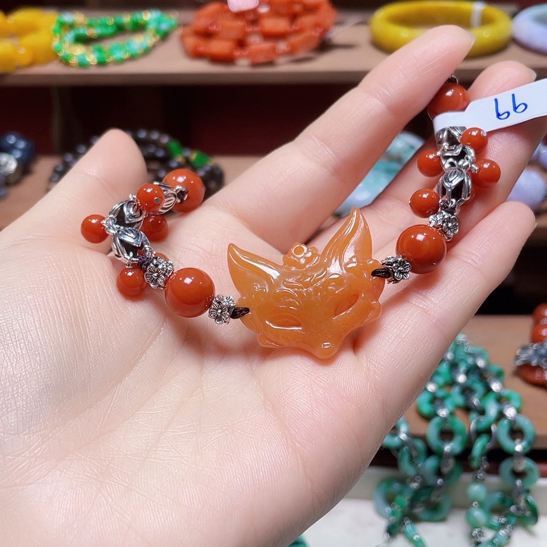 翡翠未镶嵌手链饰品