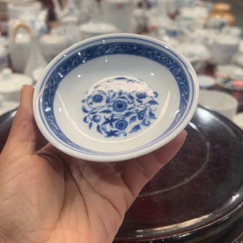 醴陵瓷高温釉下彩10厘米