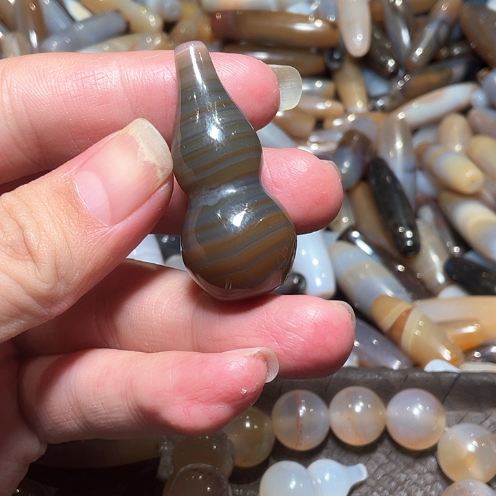 玛瑙/玉髓吊坠(不含链)未镶嵌