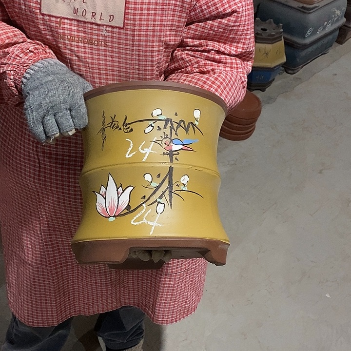 紫砂花盆紫砂花盆