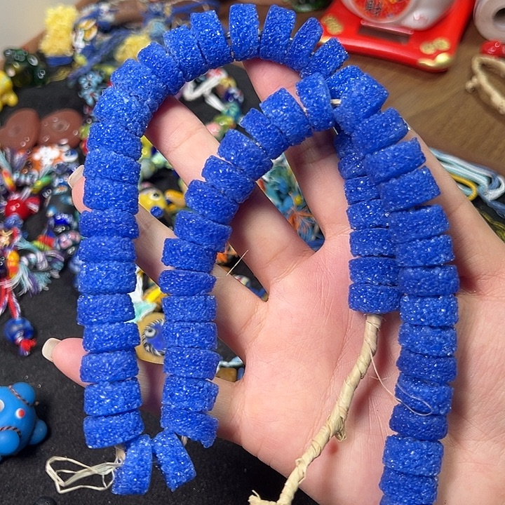 玻璃颈饰非洲砂糖