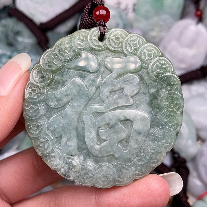 颈饰未镶嵌翡翠翡翠