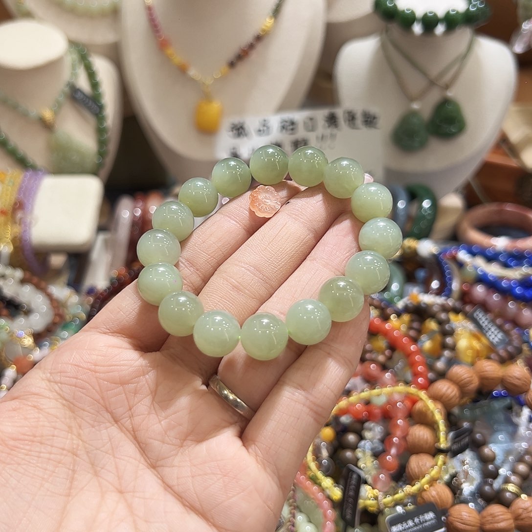 未镶嵌手链和田玉忘***你