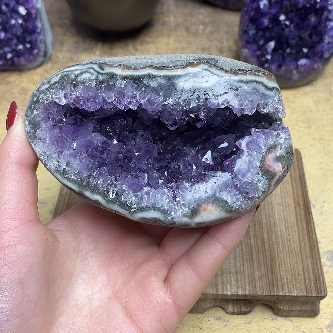 大型摆件（非配饰）未镶嵌紫晶
