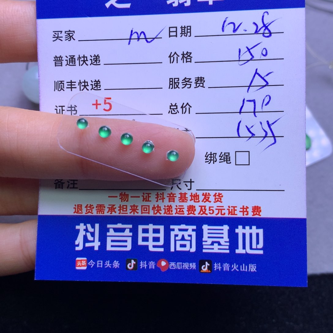 颈饰未镶嵌翡翠m**宁