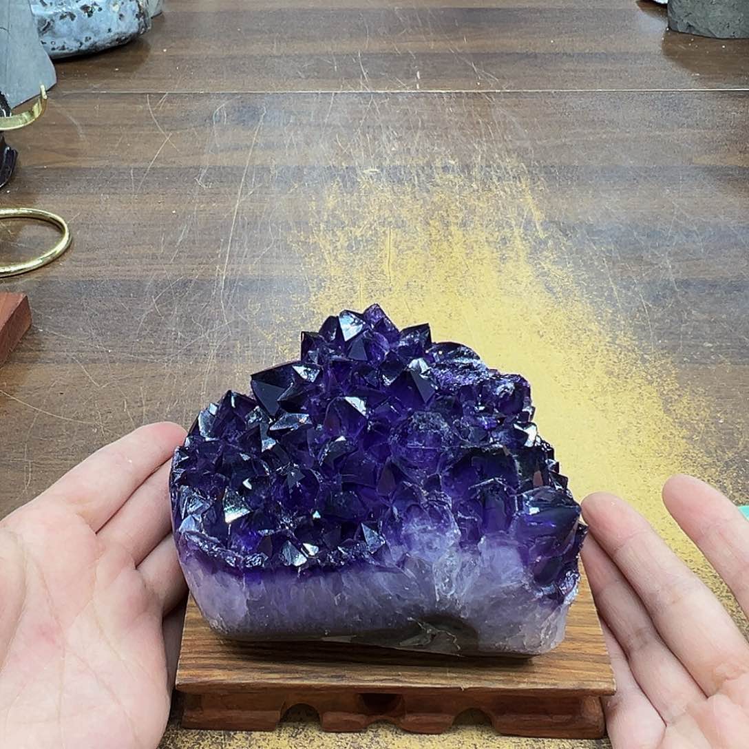 紫晶摆件未镶嵌福利