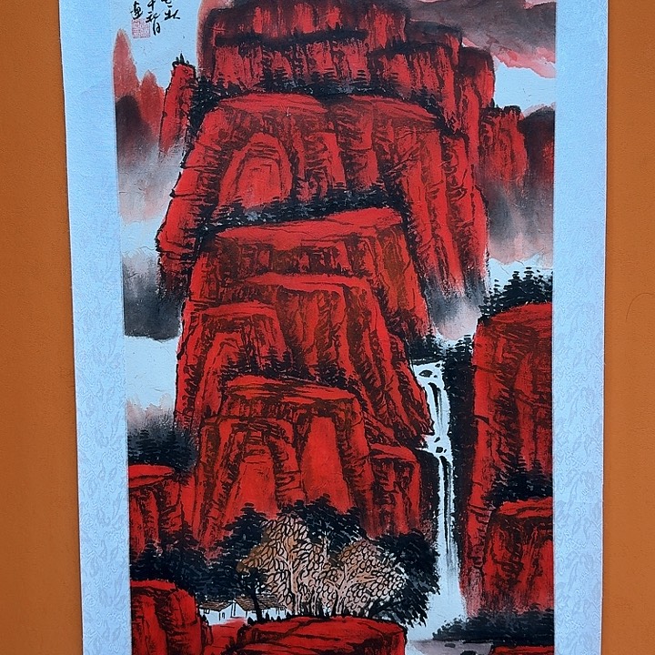 国画书法作品曾多次参加全国