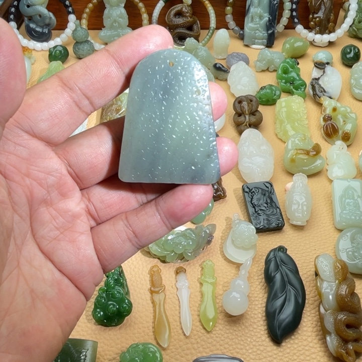 和田玉颈饰未镶嵌定制款