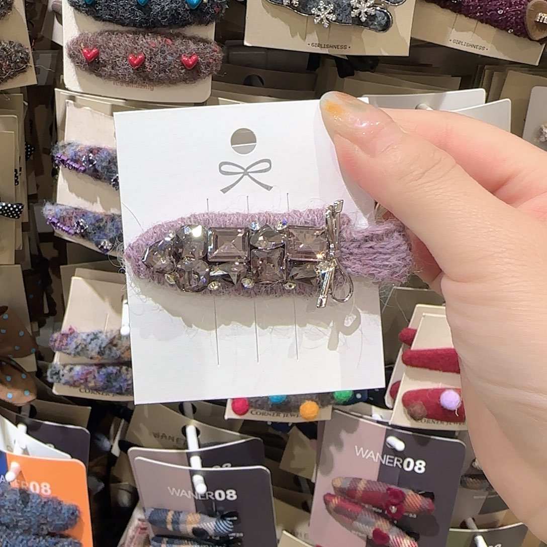 皮质非金属毛线压夹