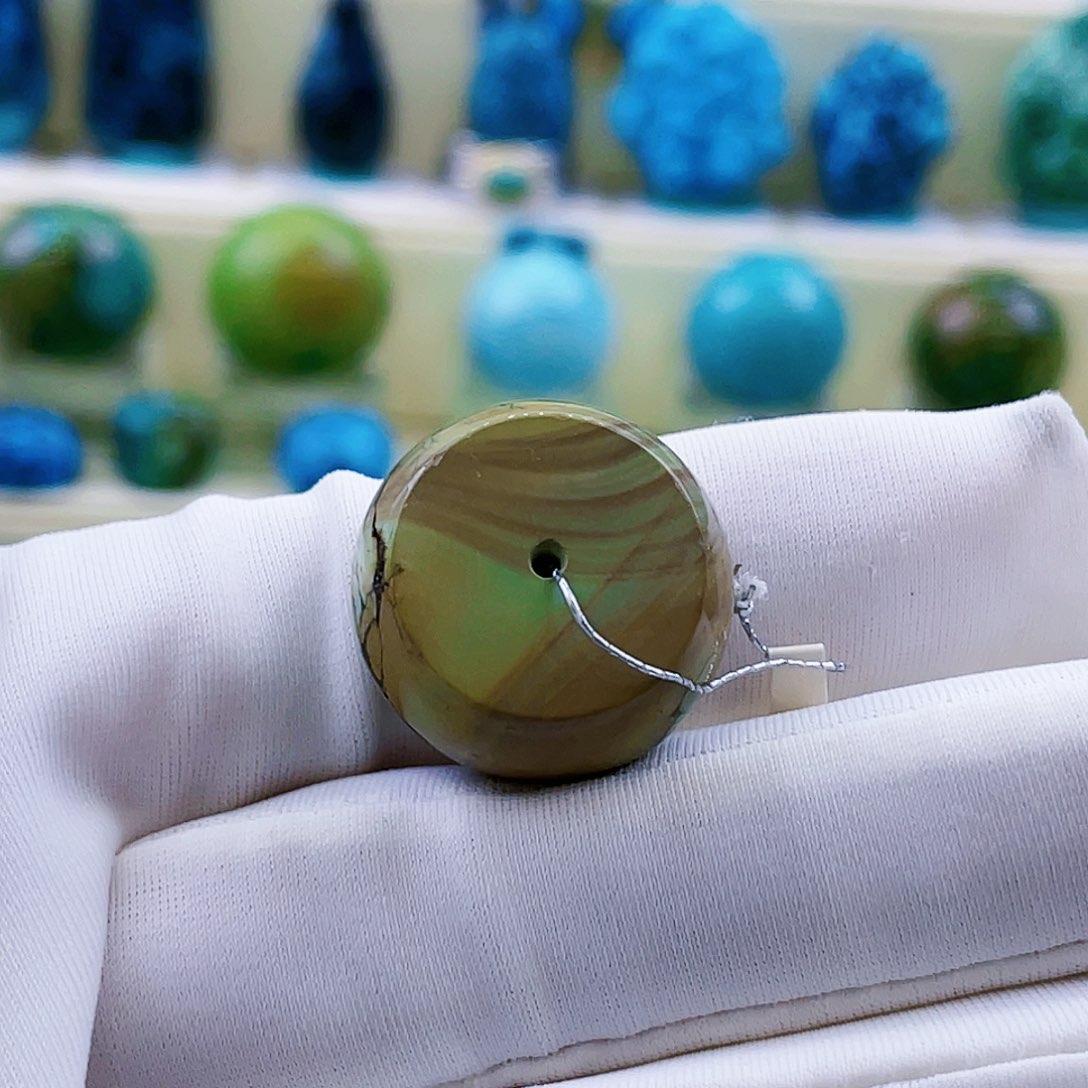 绿松石挂件未镶嵌