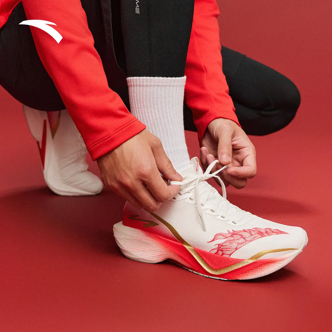 安踏马赫6丨竞训跑鞋男女缓震回弹跑步鞋中考体考专业运动鞋男鞋