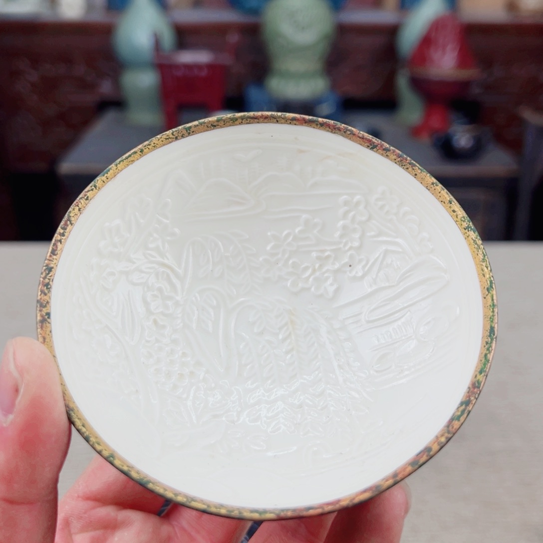 瓷片正能量陶瓷艺术品