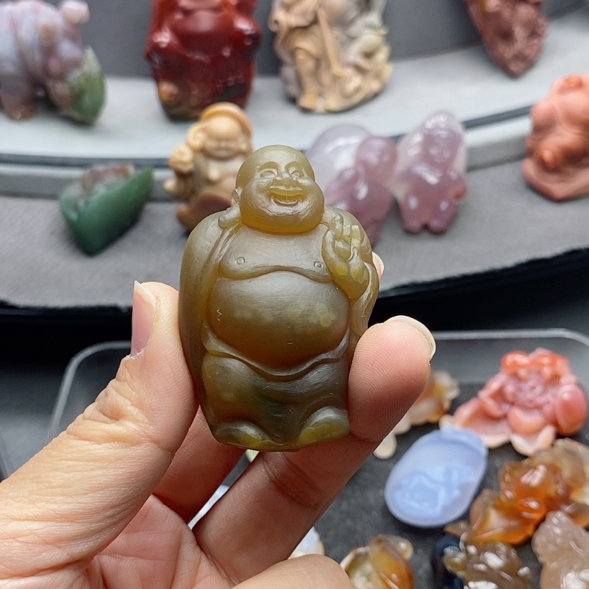 【闪购商品】未镶嵌吊坠定制玛瑙