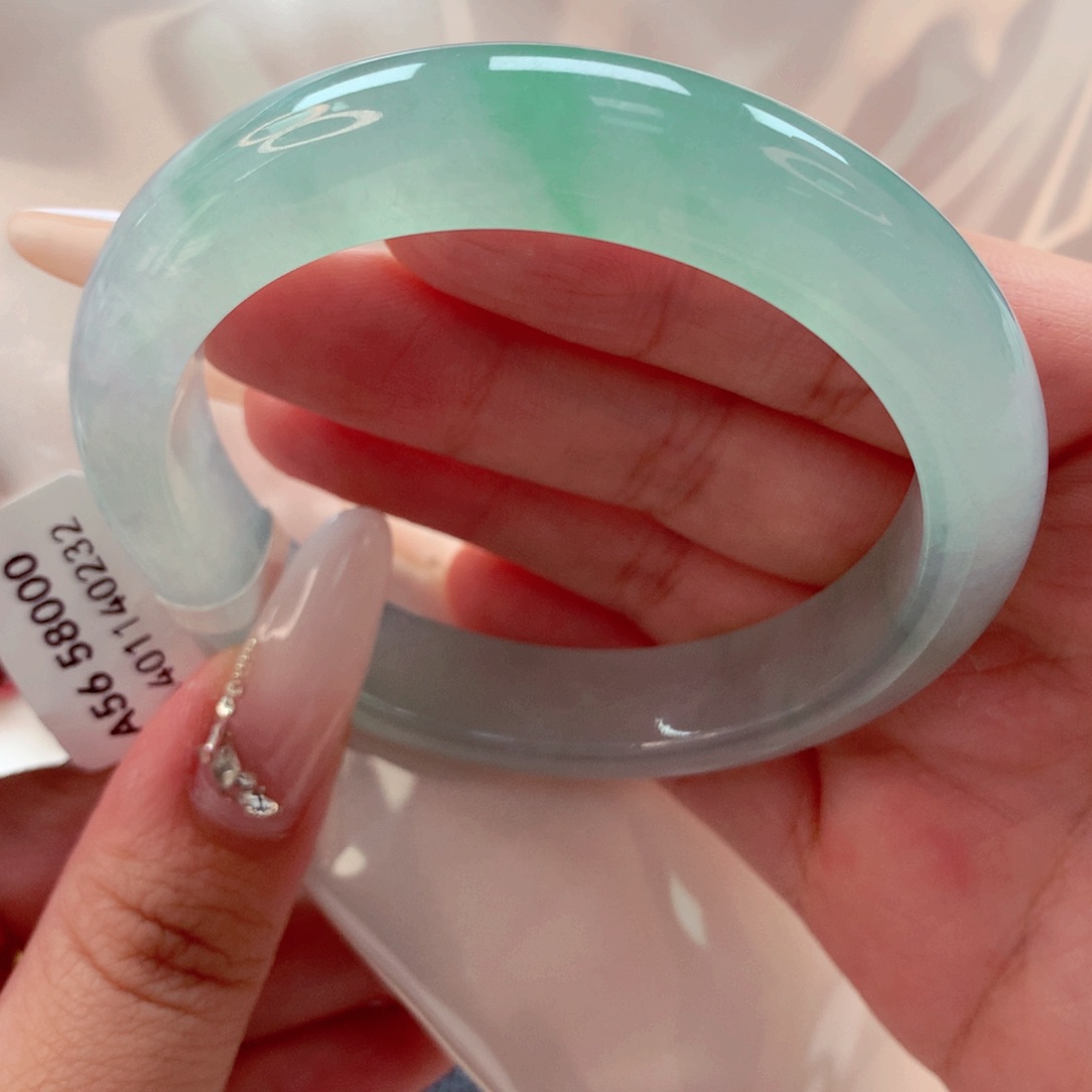 翡翠未镶嵌手镯22（48号）