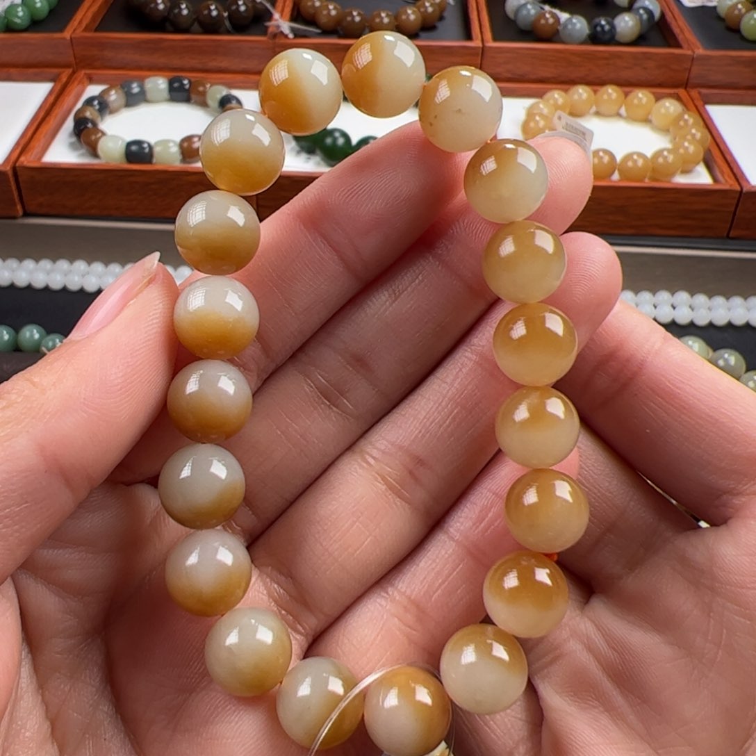 和田玉手链未镶嵌