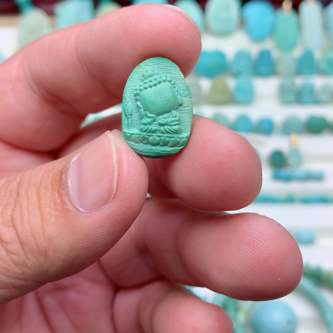 【闪购商品】绿松石珠宝奇石未镶嵌