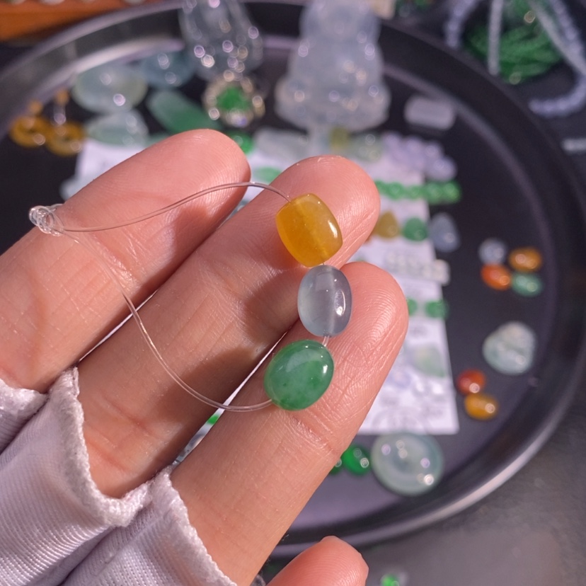 【闪购商品】翡翠挂件未镶嵌珠