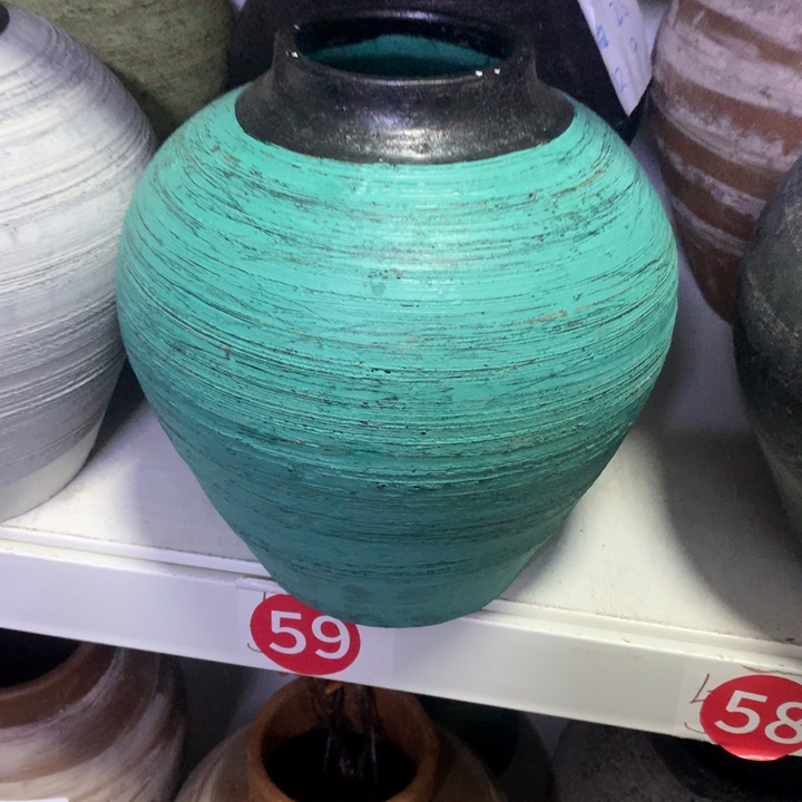 【闪购商品】红陶粗糙盆默认打孔高24口8.5