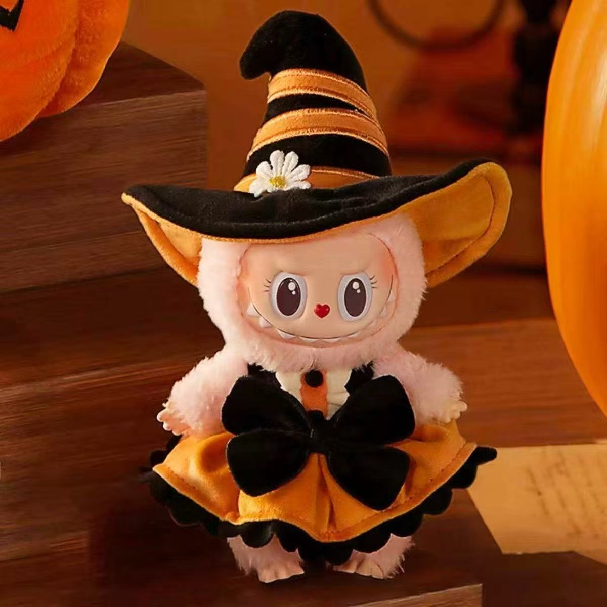 POP MART/泡泡玛特怪怪狂欢节系列-Magic of Pumpkin搪胶毛绒挂件