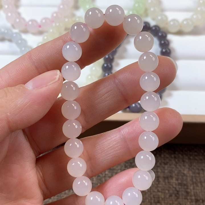 和田玉手串未镶嵌