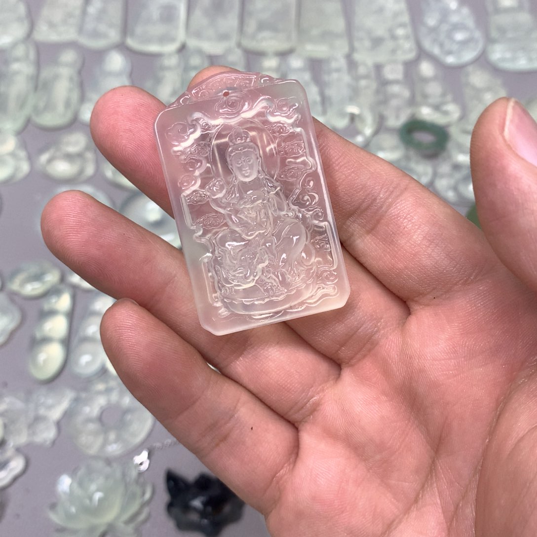 蛇纹石玉颈饰未镶嵌ㅤ****