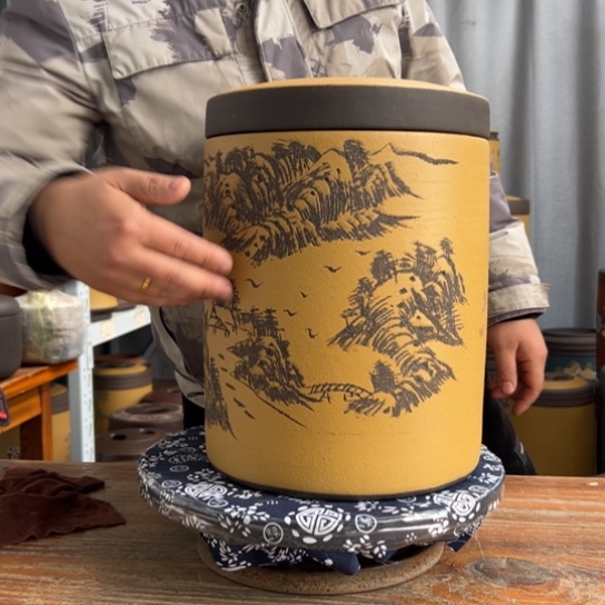 紫砂茶叶罐紫砂艺术