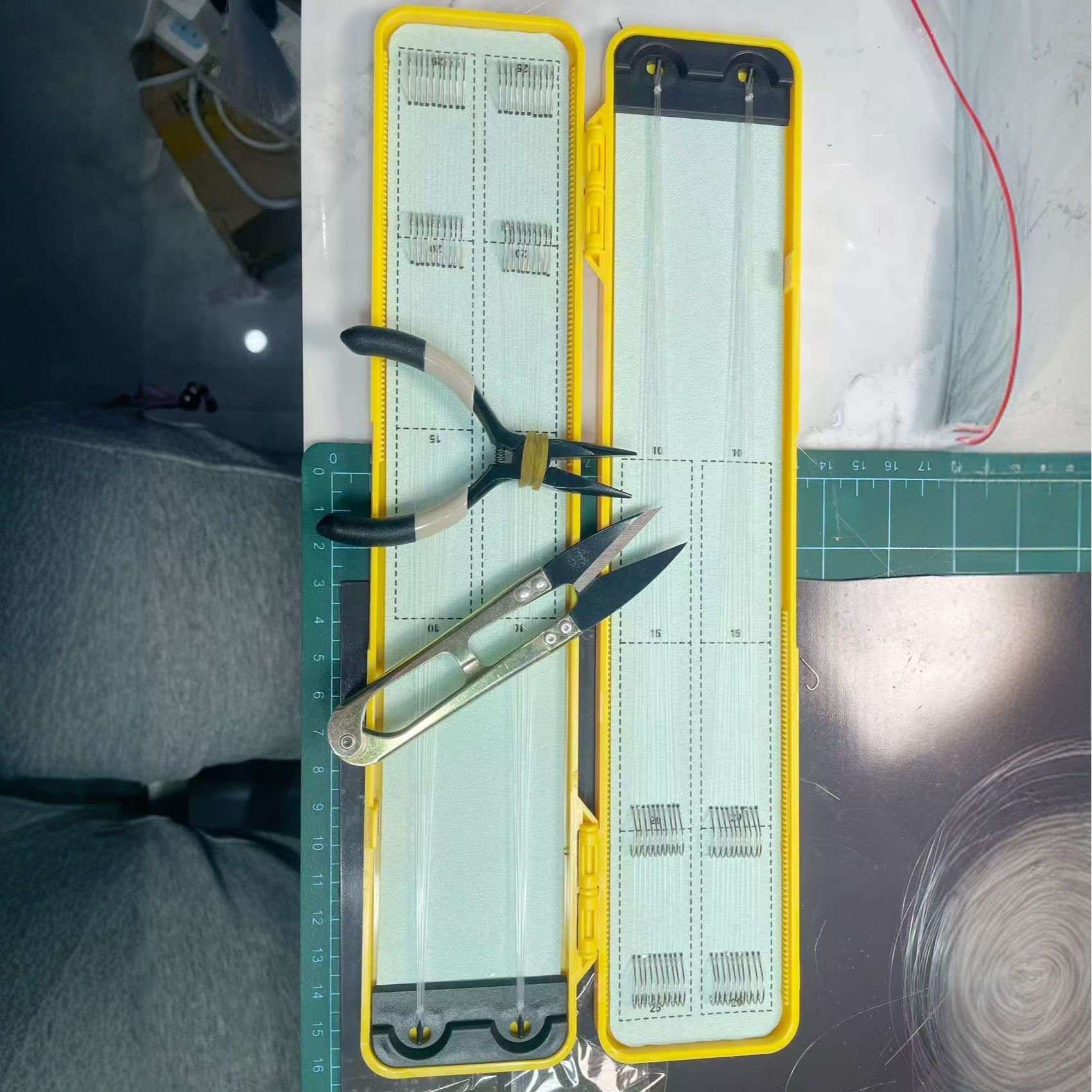 【秋田狐+东丽线】40私人定制自选钩线成品小鱼子线鱼钩双钩套装