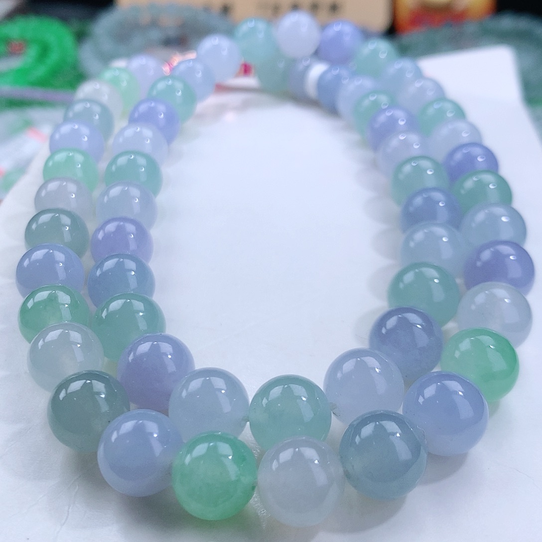 翡翠手链未镶嵌卡10