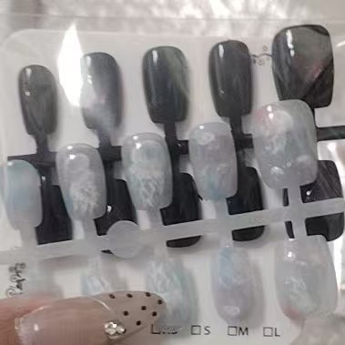 盲盒不备注不许愿不点菜非纯手工穿戴甲默认微瑕没售后NO退NO换