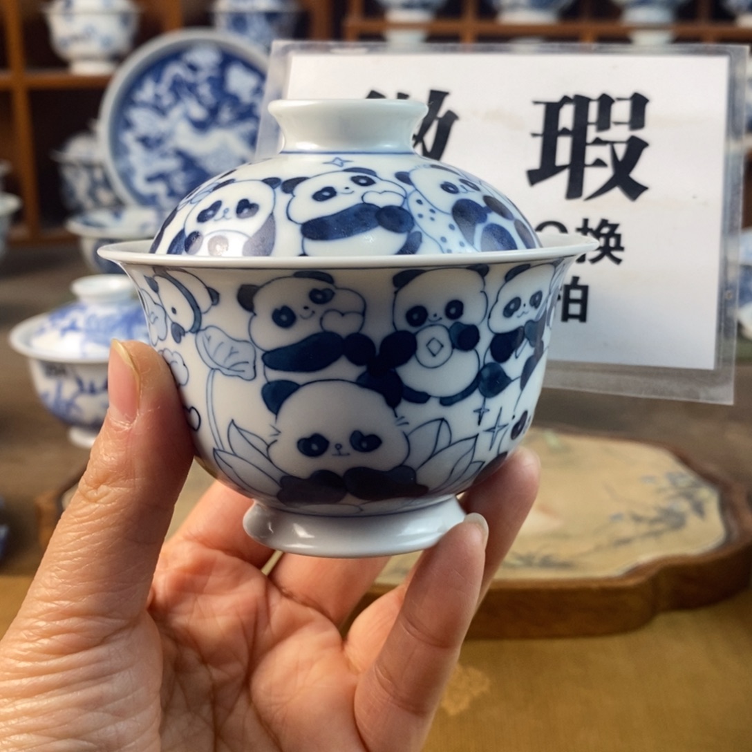 瓷片景德镇陶瓷手绘茶器216