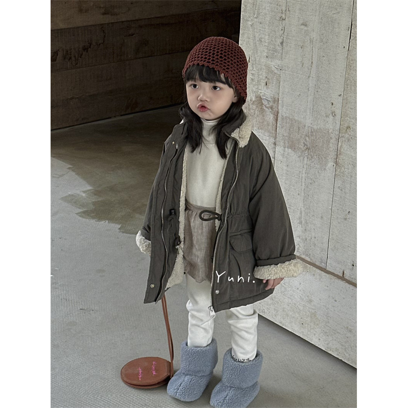 YUNI·25冬~纱纱屁帘加绒打底裤186791（童装汉服）400克