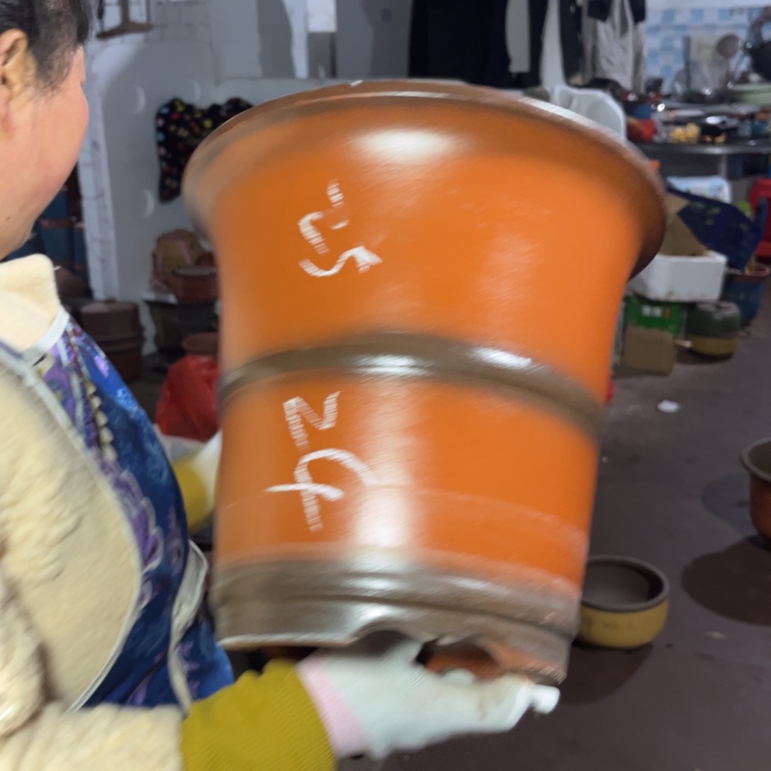 紫泥花盆紫砂花盆28