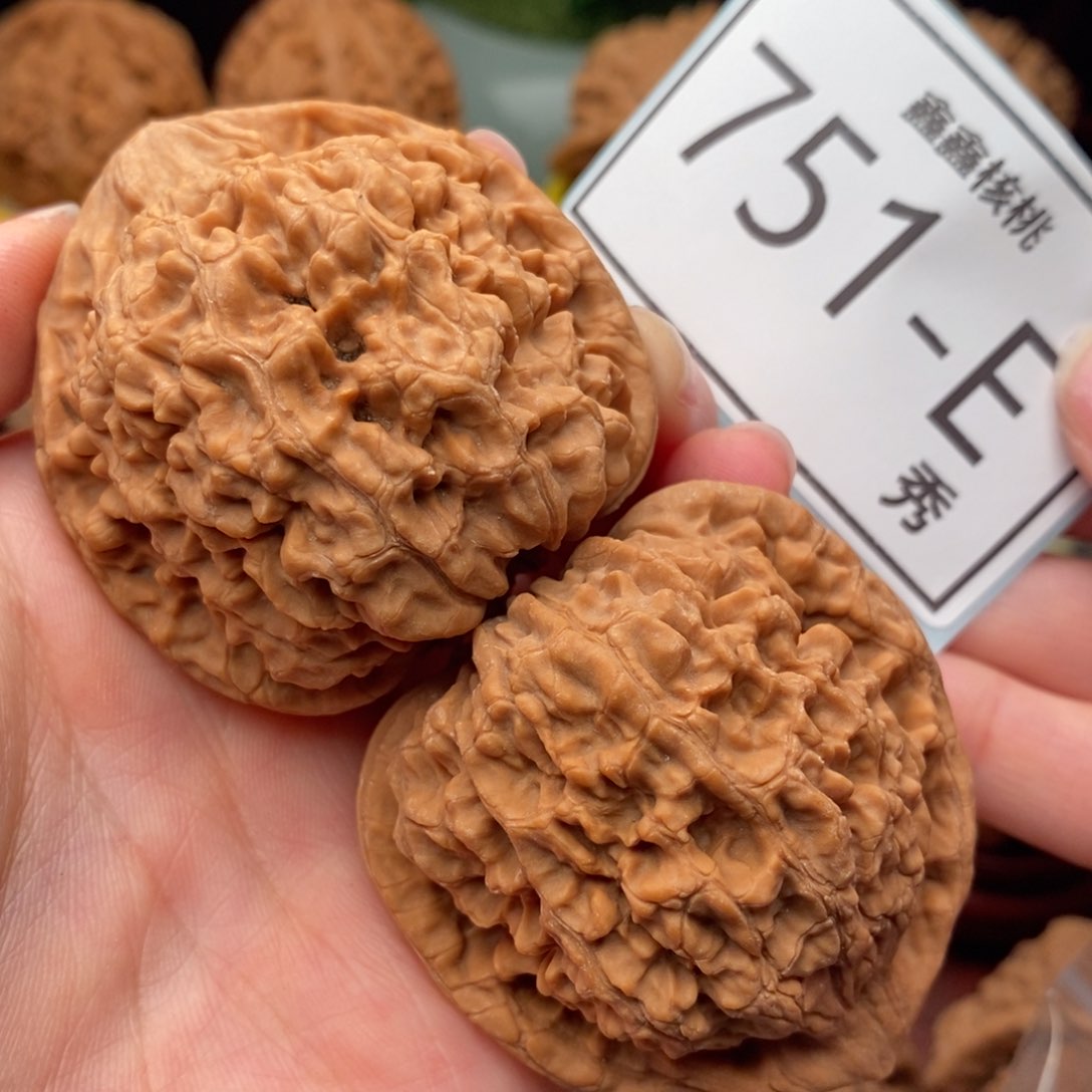 文玩核桃把件官帽48