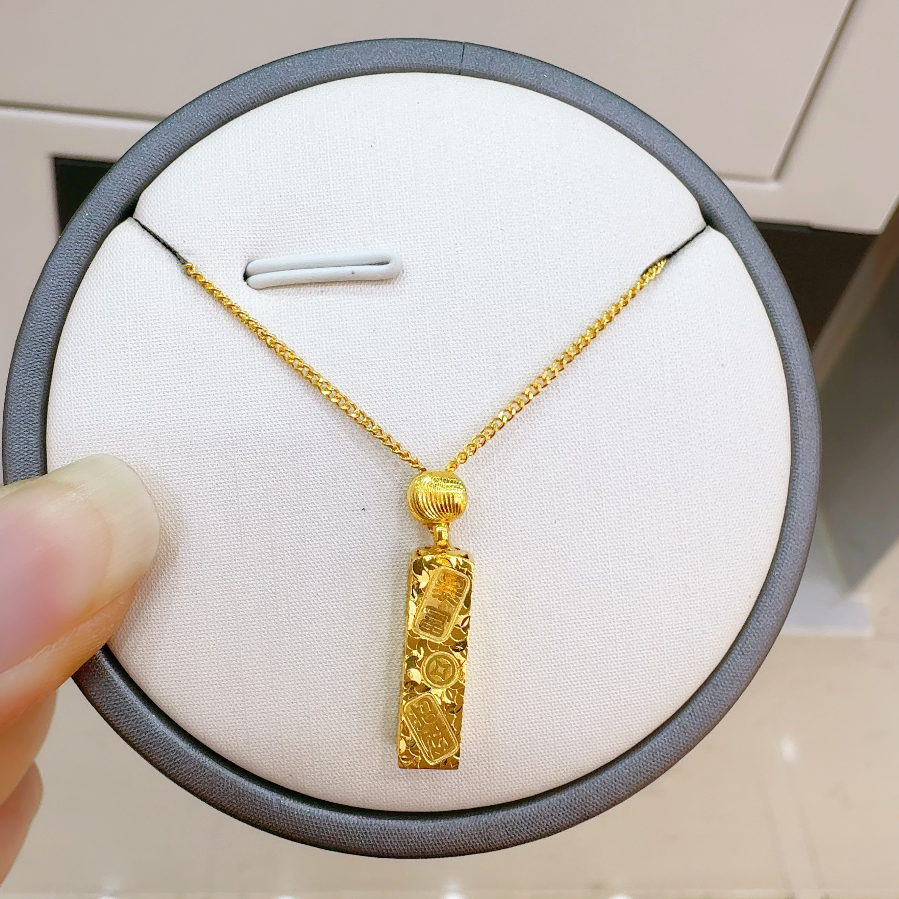 足金999套链6.74克