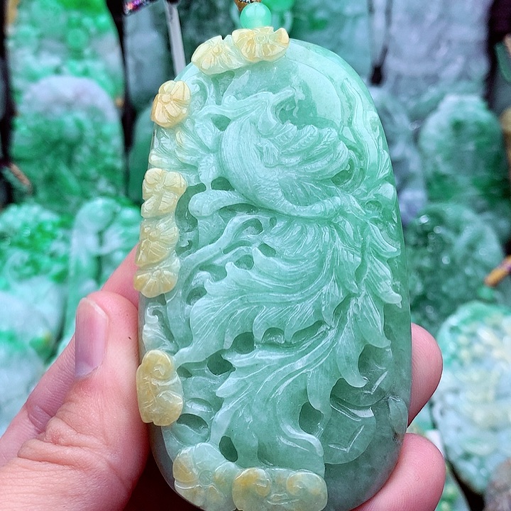 翡翠吊坠(不含链)未镶嵌