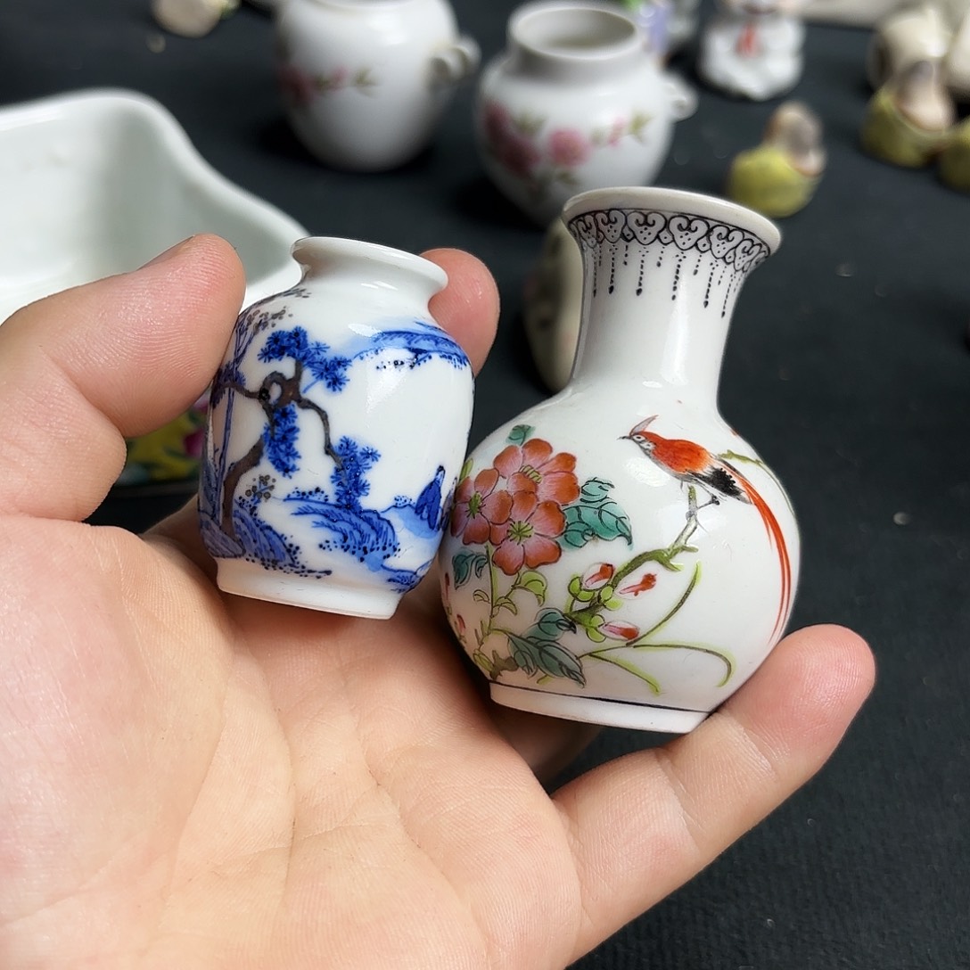 摆件寒*景德镇陶瓷摆件